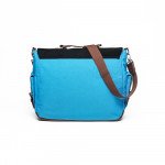 Wholesale Tri-Color Canvas Messenger Bag